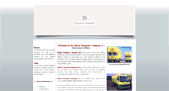 Desktop Screenshot of abbastransport.com